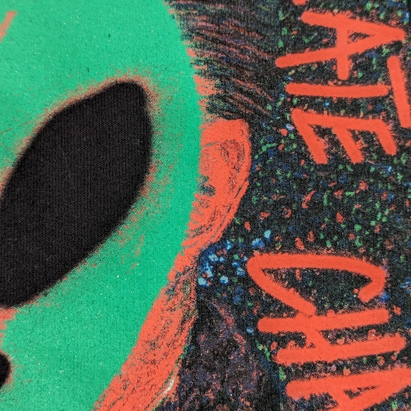 Vincent Van Gogh Alien Sweatshirt (note one ear). Medium - Picture 2 of 8